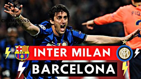 barcelona vs inter milan highlights